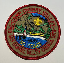 Camp Cherry Valley California 60 years    BSA Boy Scout TK8 picture