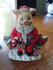 Vintage Pig Christmas Decoration picture
