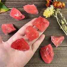 3Pcs Natural Raw Rough Watermelon Red Crystal Rocks Crystal Mineral Specimens picture