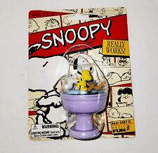VINTAGE 2001 BASIC FUN SNOOPY WIND-UPS  SNOOPY & WOODSTOCK ICE HOCKEY CLIP #487 picture