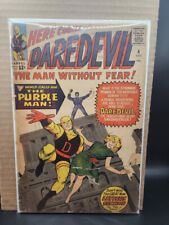 Daredevil #4 Key 1st App Purple Man Stan Lee Jack Kirby 1964 combined shipping picture