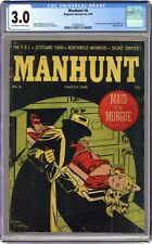 Manhunt #6 CGC 3.0 1948 3707642015 picture