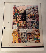 BUCK ROGERS heavy metal mag ART 4 color acetate 1979 GRAY MORROW LUNAR LOONY picture