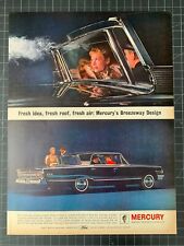 Vintage 1963 Mercury Print Ad picture