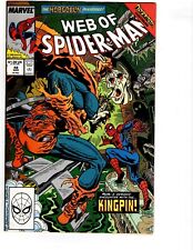 Web of Spider-man #48 1988  VF/NM condition picture