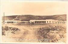 RPPC Whites City NM Roadside Auto Court Carlsbad Caverns Entrance 1950s picture