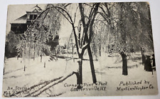 Gloversville, New York, Corner of Pine & Park RPPC Ice Storm Feb. 17, 1909 picture