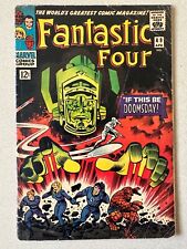 Fantastic Four #49 1966 2.0 GD Galactus Silver Surfer Jack Kirby MARVEL MCU picture