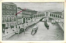 Vintage Postcard- HOTEL MARCONI, GRAN CANAL, RIALTO, VENEZIA picture