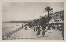 RPPC Postcard La Promenade des Anglais Nice France  picture