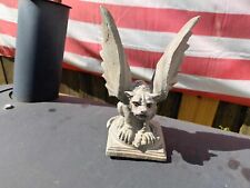 VINTAGE 1994 GARGOYLE RESIN WINGED STATUE picture