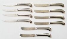 ROGERS stanley roberts stainless JEFFERSON MANOR flatware 9 KNIVES steak dinner picture