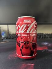 Marvel Coca-Cola Can (Deadpool) UNOPENED. picture