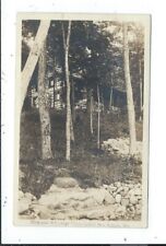 Real Photo Postcard New Auburn Wisconsin Wis Wi Whip Poor Will Resort # 3 picture