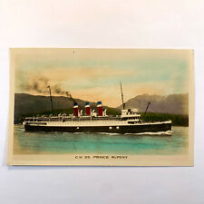 Postcard Steamer Steam Ship Canadian National Prince Rupert 1930s Unposted picture