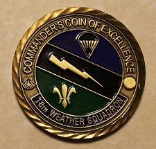 18th Weather Squadron Special Operations Commanders Air Force Challenge Coin picture