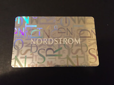 NORDSTROM Jumbles Letters ( 2008 ) Holographic Foil Gift Card ( $0 ) picture