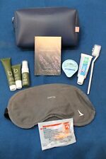 CATHAY PACIFIC AIRLINE AMENITY TOILETRY KIT BAG - BAMFORD (BLUE) - crest picture