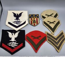 Assorted Military Patches Set Of 7 picture