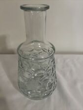 clear glass decanter vintage picture