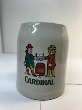 German Stoneware .3 liter staffel Beer Stein Mug-cup Cardinal picture