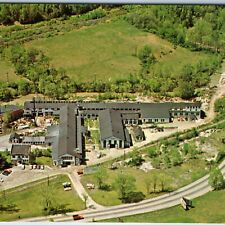 c1950s Barre, VT Aerial Jones Brothers Company PC Granite Mfg Plant Factory A218 picture