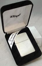 Zippo ARMOR Brushed Sterling Silver Lighter Model 27 picture