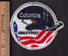 1981 Columbia STS-2 Space Shuttle embroidered vintage patch Engle Truly NASA (A5 picture