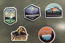 Yosemite National Park Set Of 5 Sticker Decal picture