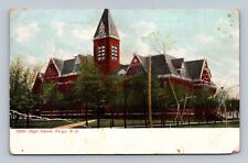 HIGH SCHOOL SCENE Fargo North Dakota ND Postcard picture