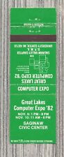 Matchbook Cover-1982 Great Lakes Computer Expo Michigan-3107 picture