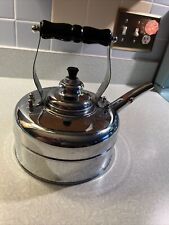 Vintage Simplex Whistling Solid Copper Tea Kettle  Made In England picture