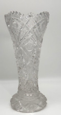 Vintage Pressed Glass Vase in Imperial by Lenox Pattern by Lenox Circa 1973-1981 picture