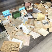 Vintage Recipe Boxes lot Bundle baking cooking typed handwritten Clipped picture