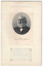 Henry W. Longfellow, American Poet Novelist, Author Signature, “Yours Truly...” picture