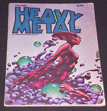 Heavy Metal Magazine July 1978 Richard Corben Bilal Voss Druillet picture