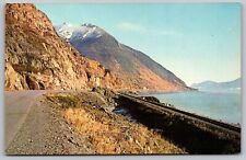 Seward Alaska Ak Turnagain Arm In The Fall Color By Jim Balog Spenard Postcard picture