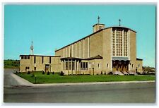 c1950's Our Lady Of Perpetual Help Cathedral Rapid City South Dakota SD Postcard picture