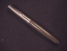 *PARKER SUPER 21 IN GRAY, STEEL ALLOY NIB AND CAP, CPT, EXCELLENT, c1963 picture