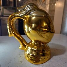 LOOK Vintage 2001 Medieval Times Collectible Knight Mug Cup Shiny Gold no Chips picture