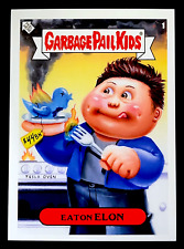 2022 Was the Worst - GPK Eaton ELON Musk Garbage Pail Kids Twitter On Fire #1 picture