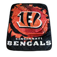 Cincinnati Bengals NFL Football Fleece Throw Blanket 43