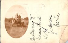 LOT 7: RPPC REAL PHOTO POSTCARD   NY TO MILLINGTON NJ HITCHIN' UP THE HORSE picture