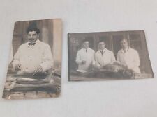 Autopsy Medical Students dead post mortem vintage 2 photos Greece Athens 1924 picture