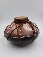 Vintage Native American Pottery  Rod Velarde Jicarilla Apache Jar Mint Condition picture