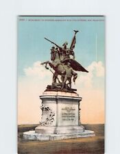 Postcard Monument to Spanish-American War Volunteers San Francisco California picture
