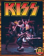 KISS - Alive - Paul, Gene, Ace, Peter - Metal Sign 11 x 14 picture