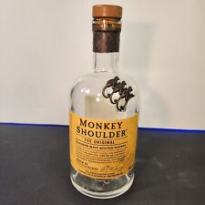 Monkey Shoulder Blended Malt Scotch Whiskey Bottle EMPTY Batch 27 Cool Bottle picture