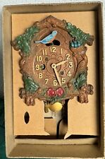 Antique August C. Keebler Pendulette Bluebird Clock, numbered 370 picture