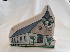 Saint Jacob's Lutheran Church Wooden Miniature in Stark County, Ohio. picture